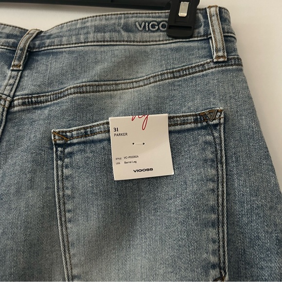 Vigoss Stitch Fix Parker Barrel Jeans NWT Size 31 - Picture 7 of 8